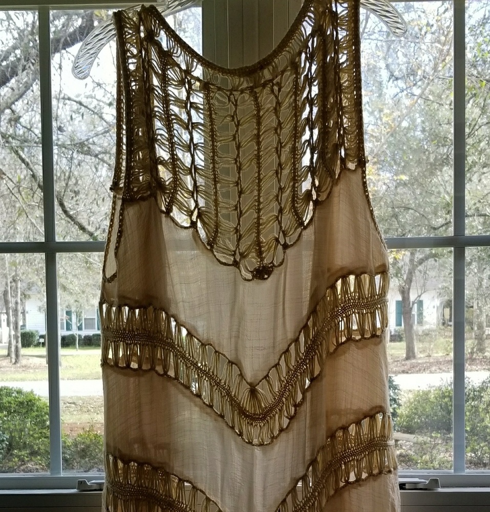 Beautiful crocheted vest!